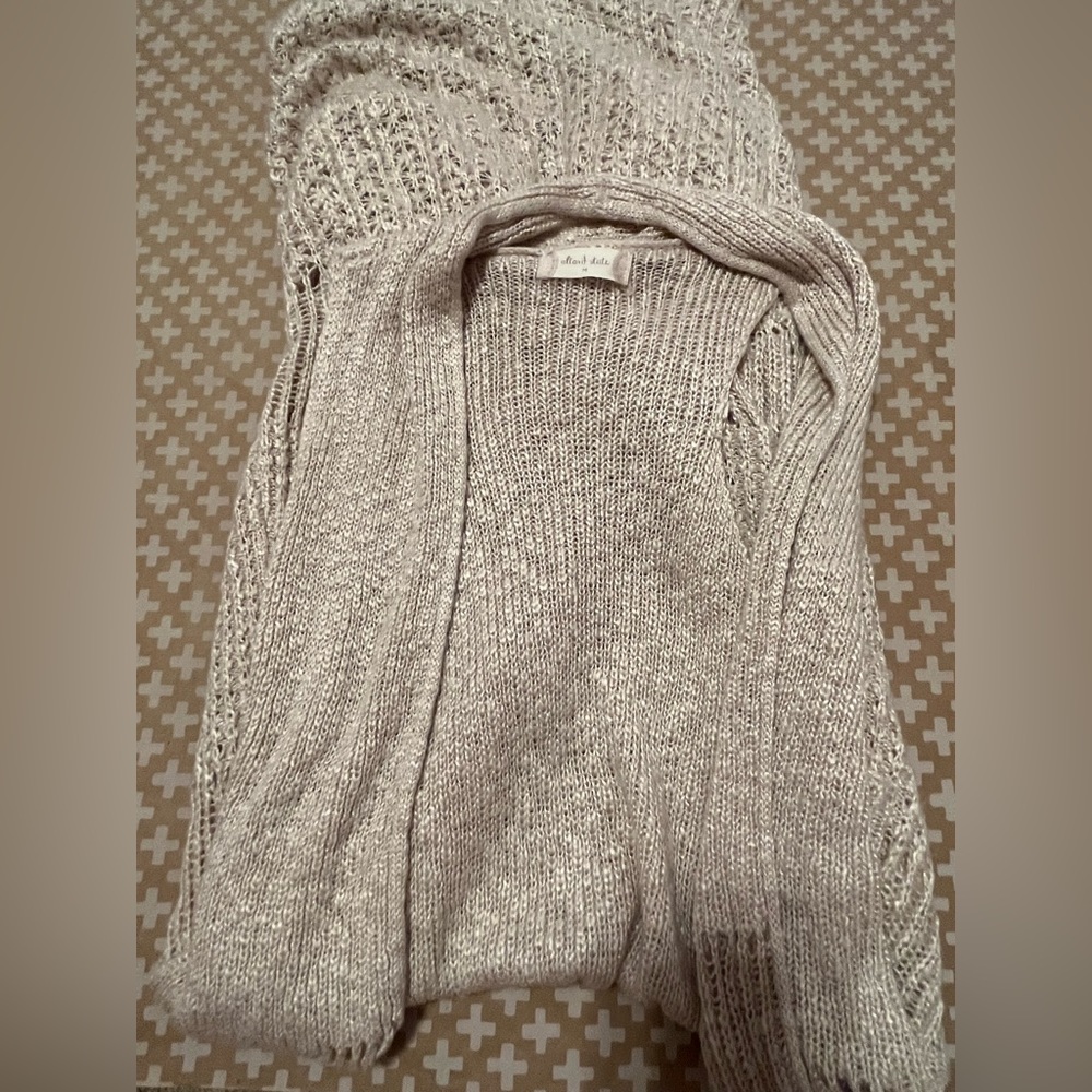 Altar’d state tan cardigan size medium